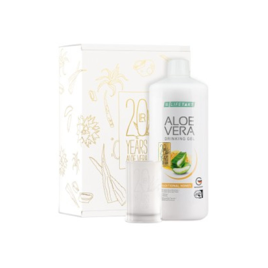 Aloe Vera Drinking Gel Traditionell mit Honig Jubiläums Set Artikelnummer: 80890-81